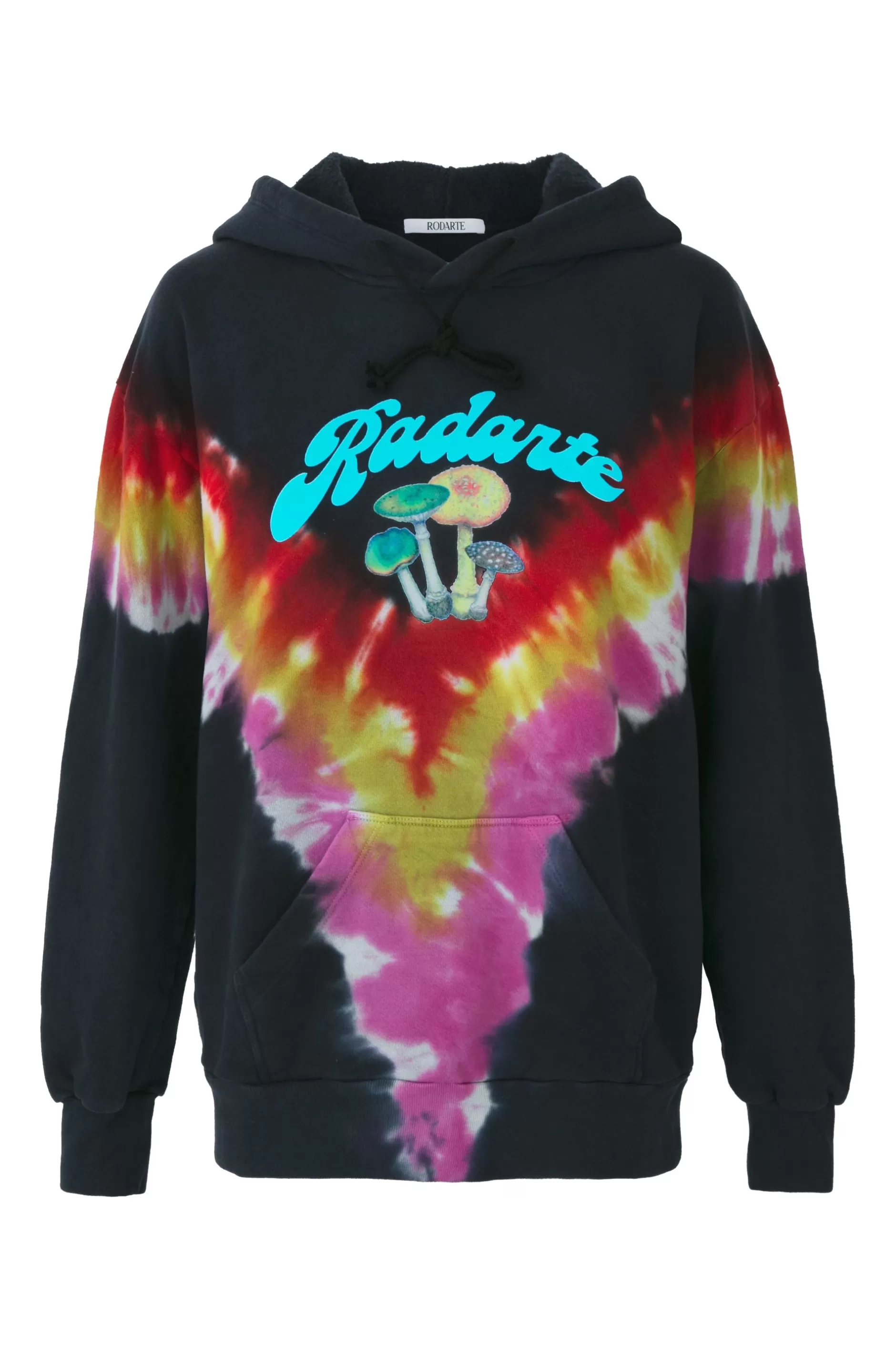 Tie-Dye*Rodarte Tie Dye Mushroom Print Radarte Hoodie